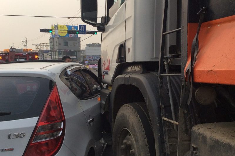 Vehicle in an Accident with HGV