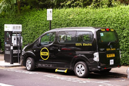 Nissan EV taxi